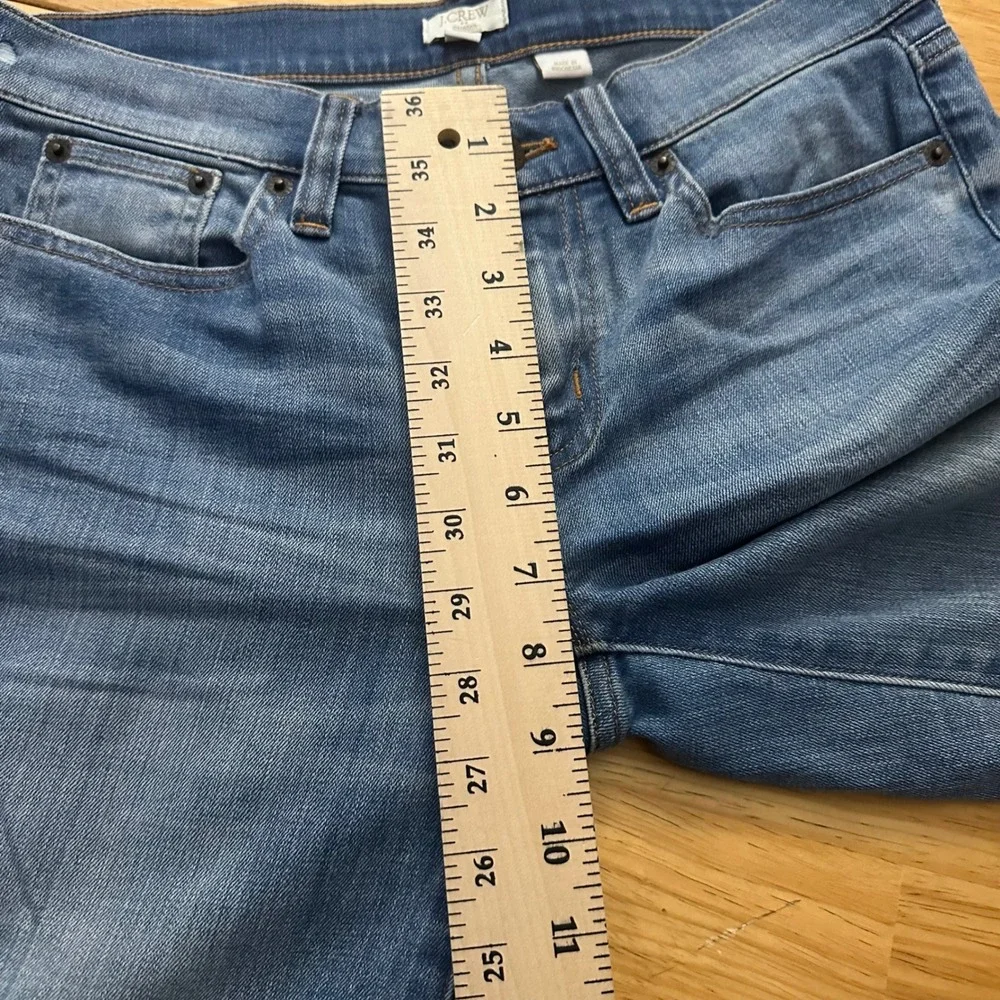 J Crew Stretch Jeans Womens 26x28 Blue Denim‎ Skinny Fit Casual Everyday Pants